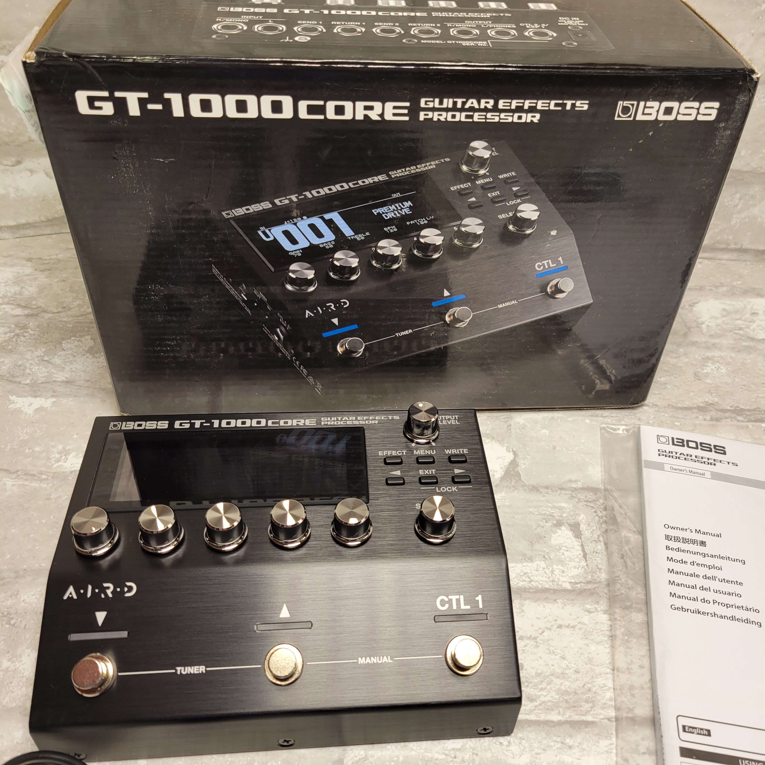Boss GT-1000CORE Multi-effects Processor (7929821724910)